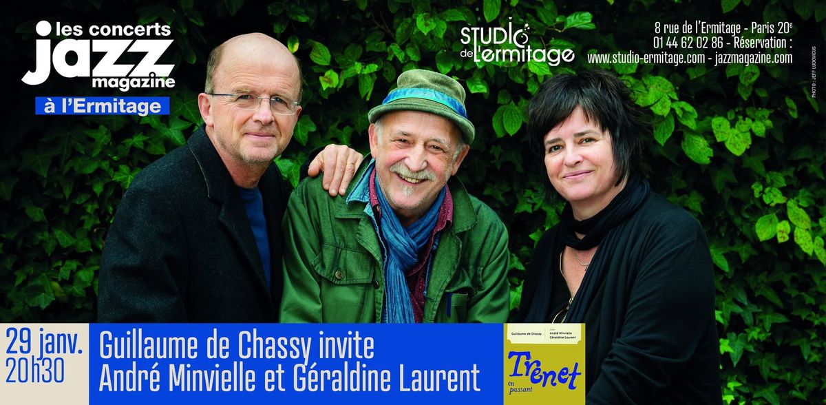 \ud83d\ude80 Les Concerts Jazz Magazine \u00e0 L'Ermitage \u2022 Guillaume de Chassy