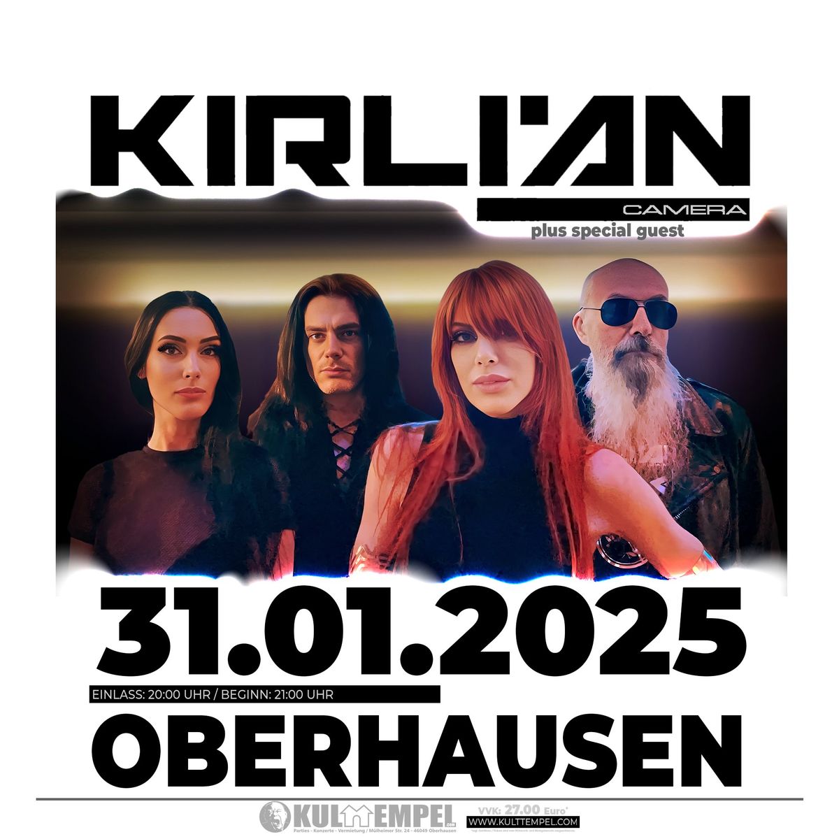 KIRLIAN CAMERA plus special guest - OBERHAUSEN