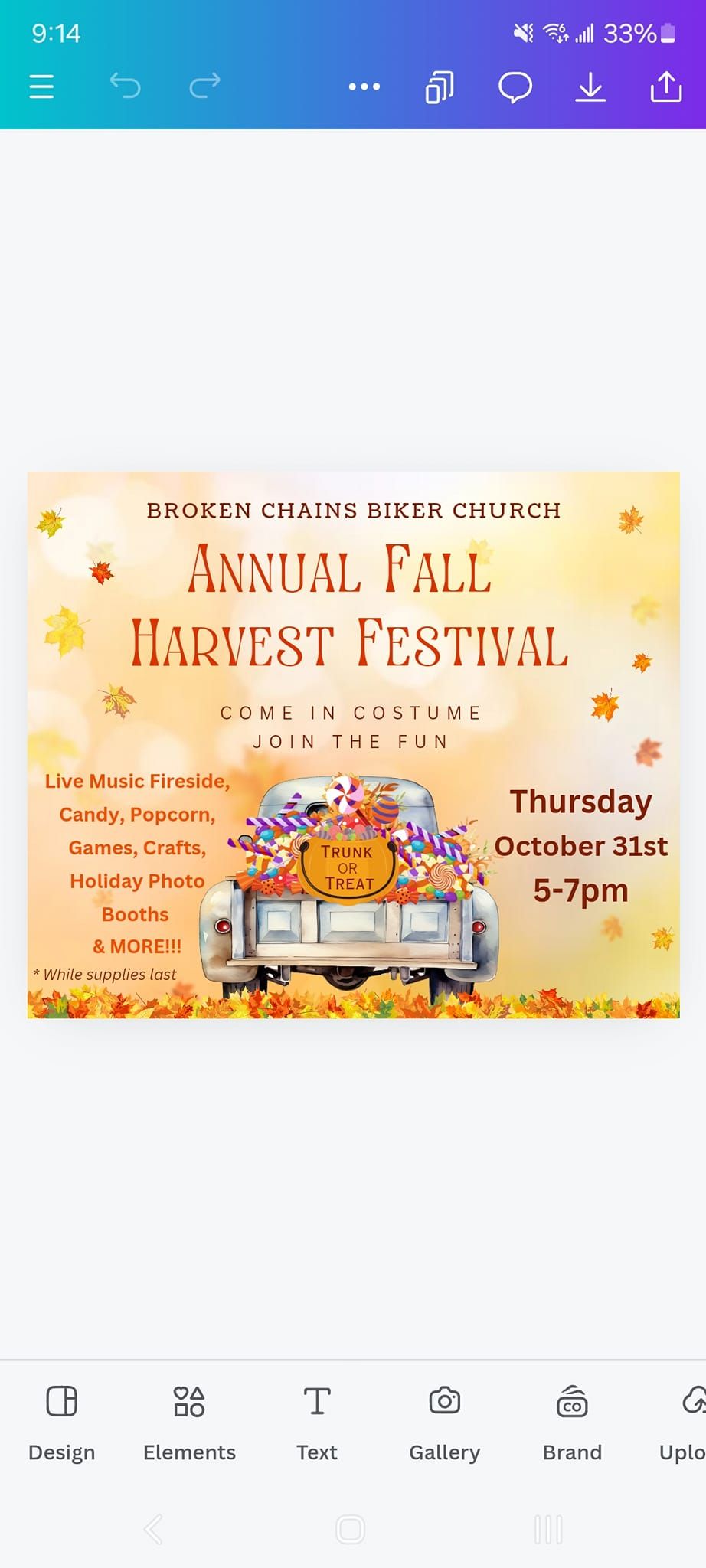 BCBC Annual Fall Harvest Festival 