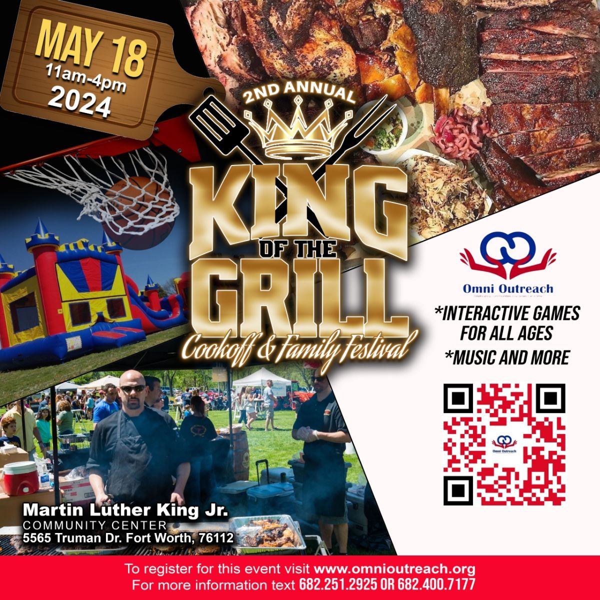 2nd Annual King of The Grill Cookoff and Family Fun Day
