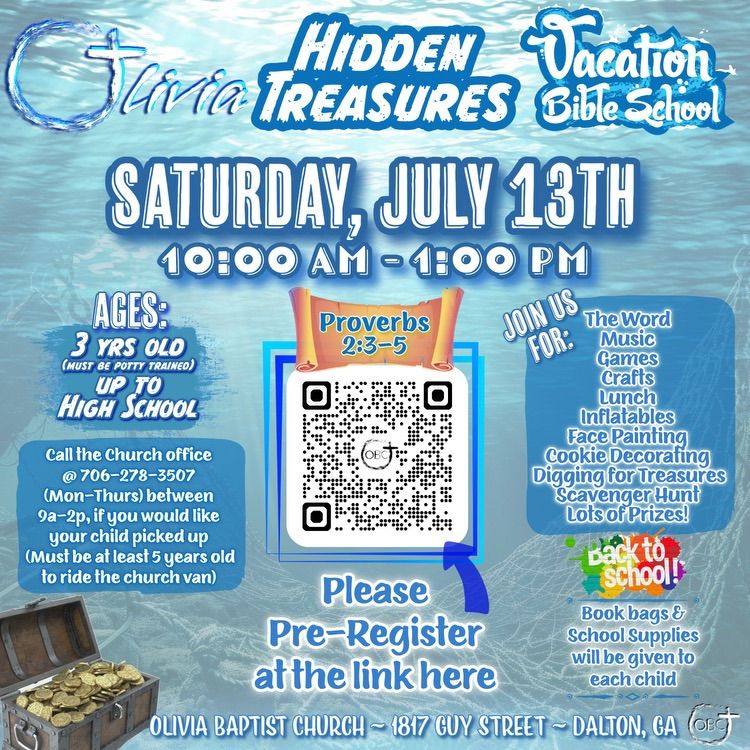 ?? Join Us for Vacation Bible School! ?? 