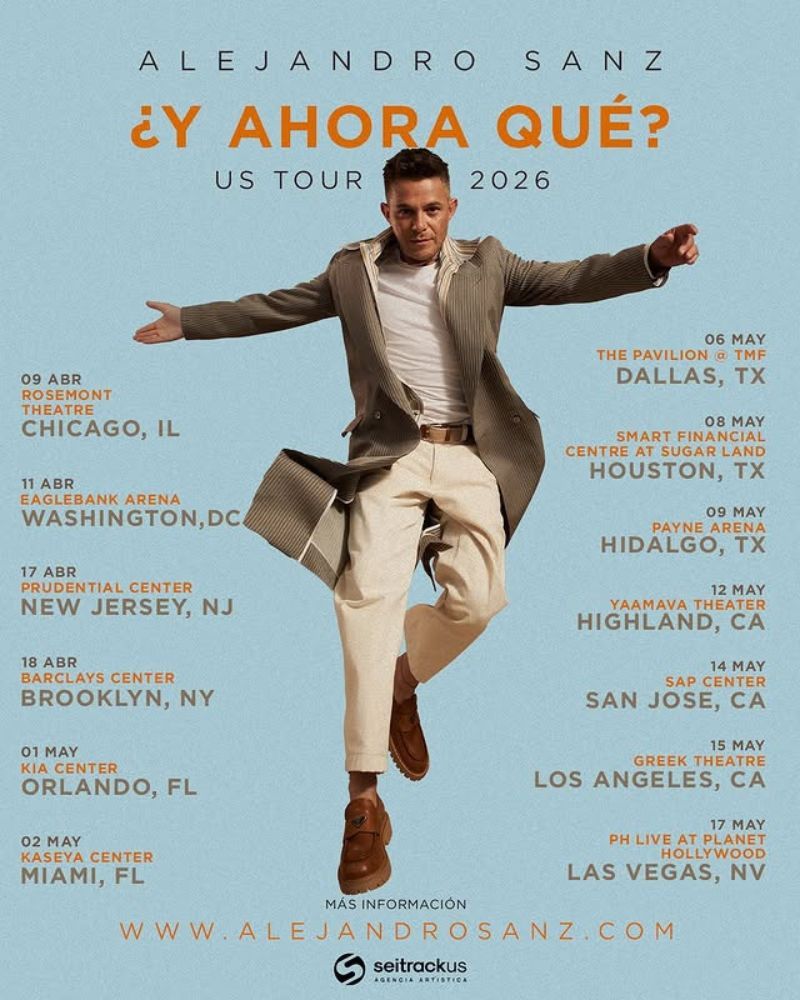 Alejandro Sanz Las Vegas Tickets