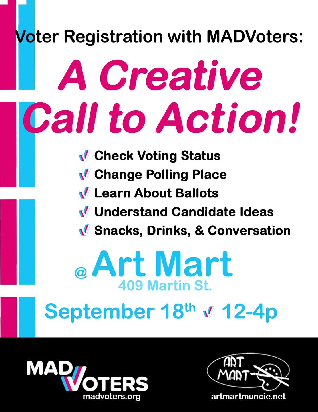 Voter Registration with MADVoters: A Creative Call to Civic Action