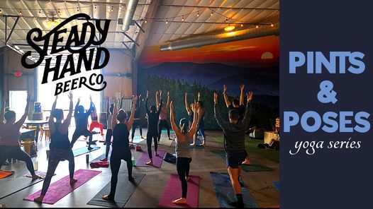 Pints & Poses Yoga at Steady Hand Beer Co.