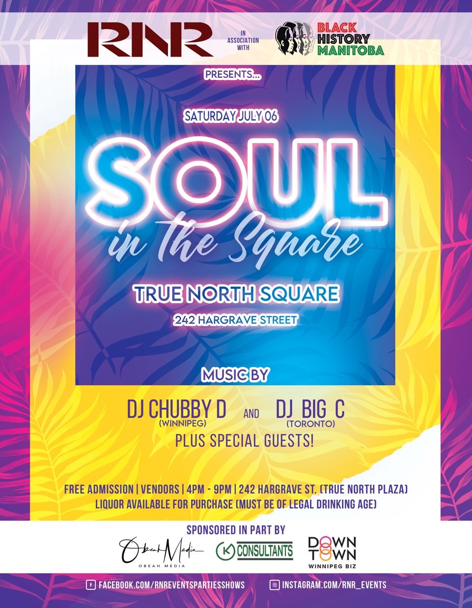 R&B and Reggae: SOUL IN THE SQUARE