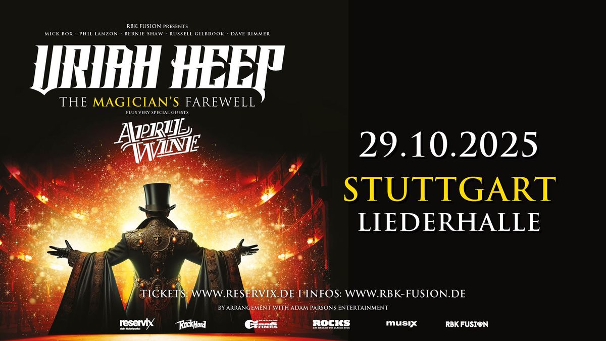 Uriah Heep - The Magician's Farewell 2025 Tour | Stuttgart