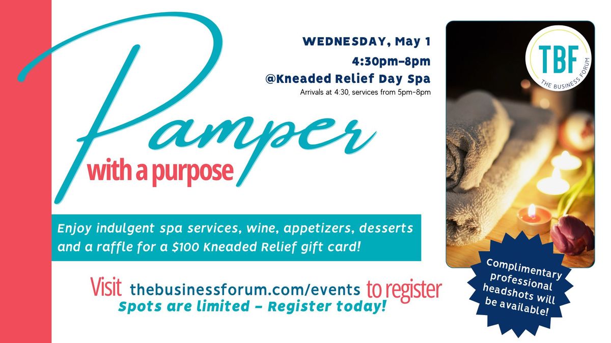 Pamper with a Purpose 2024