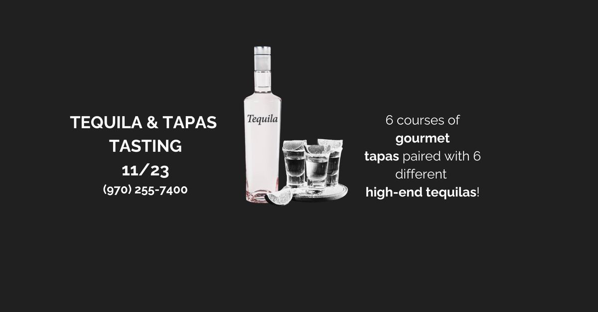 Tequila & Tapas Tasting