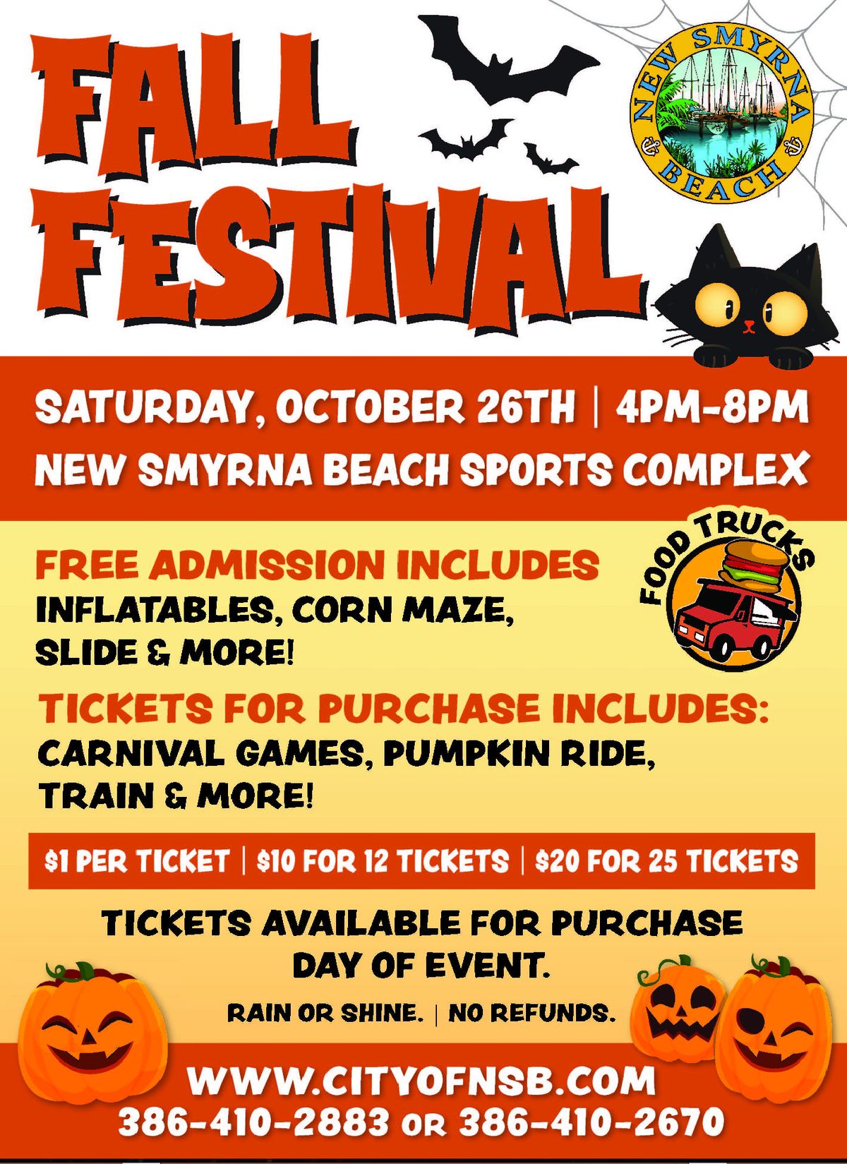 Fall Festival @ NSB Sports Complex 