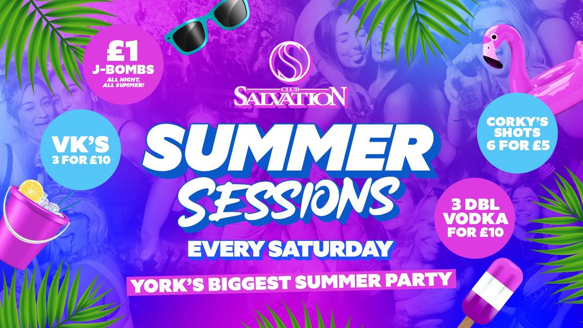 SALVATION SUMMER SESSIONS: WIN A \u00a31,000 BAR TAB \ud83d\udcb8