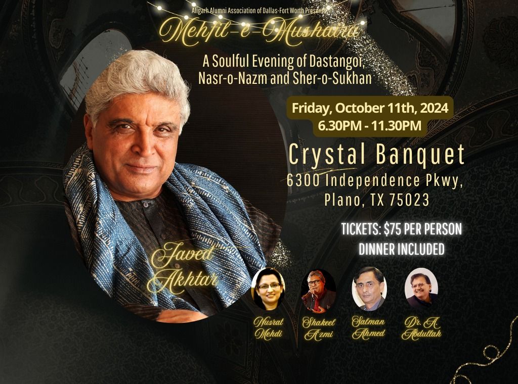 Mushaira with Javed Akhtar