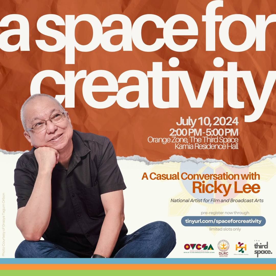 A Space for Creativity: A Casual Conversation with Ricky Lee