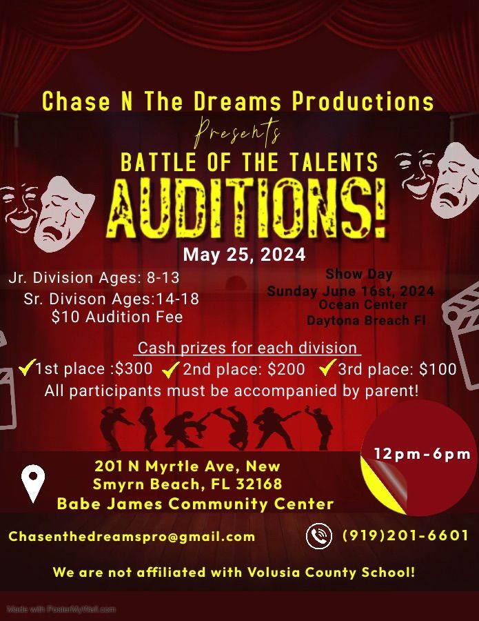 Battle Of The Talents Auditions 