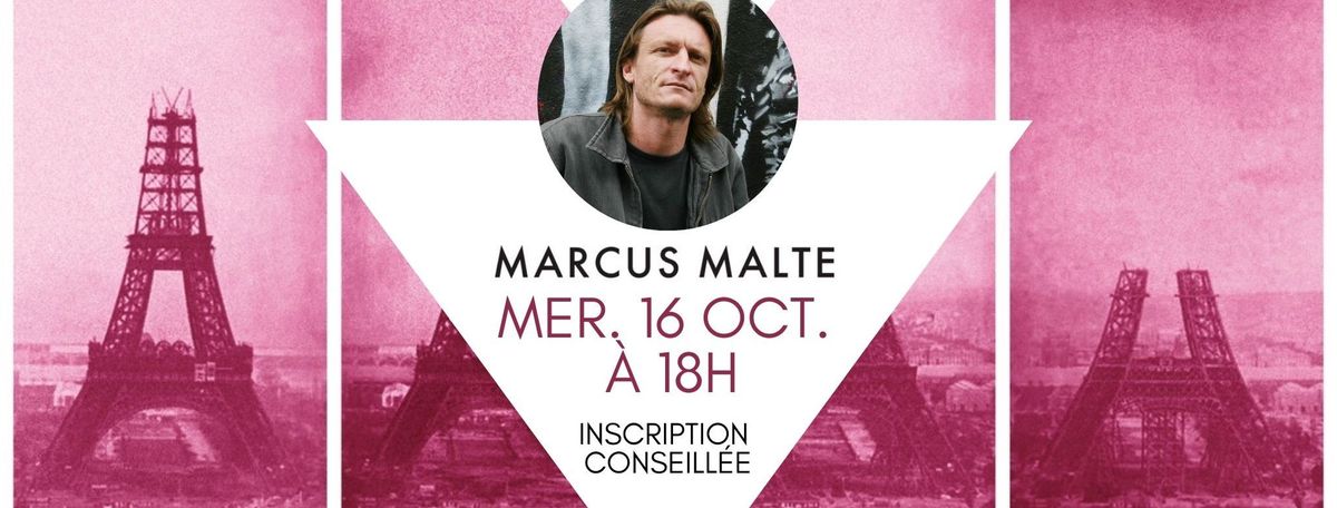 Rencontre avec l'auteur Marcus Malte (inscription conseill\u00e9e) - \u00e9ditions Zulma