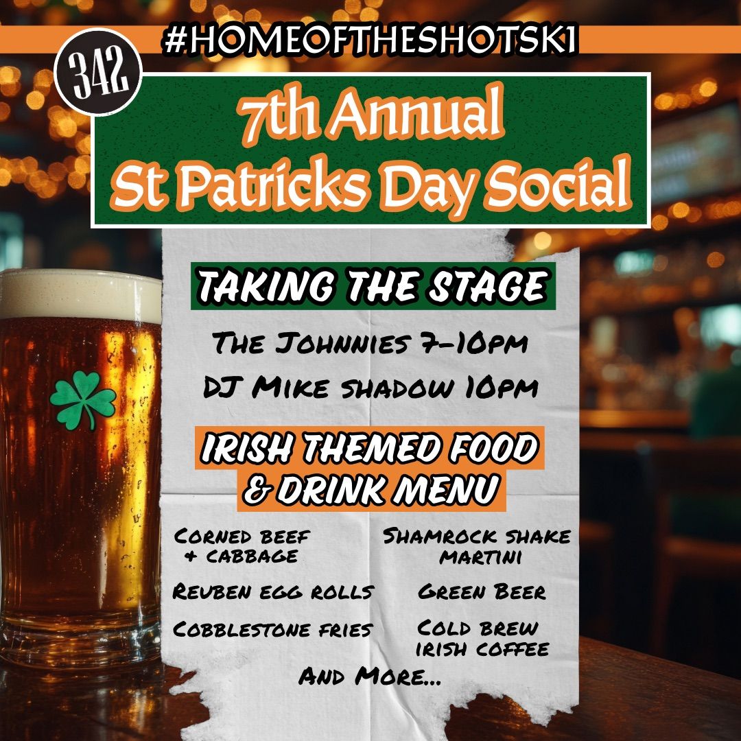 342s 7th Annual St. Patrick\u2019s Day Social