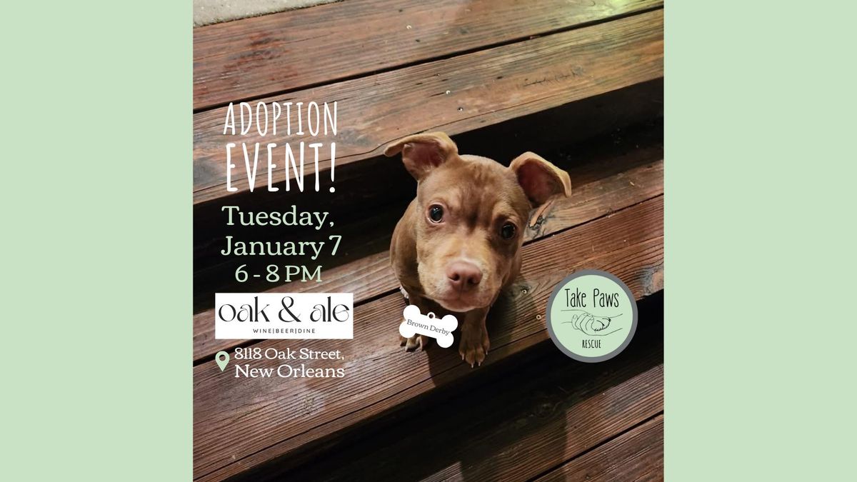 Oak & Ale Adoption Event 