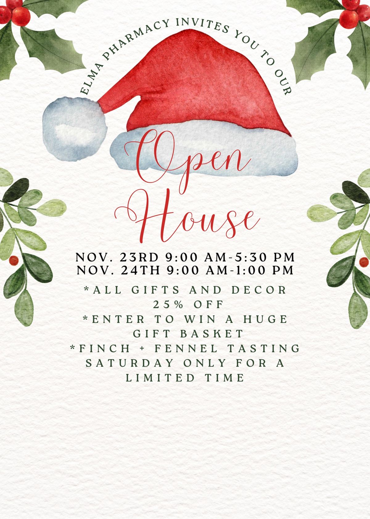 Holiday Open House!