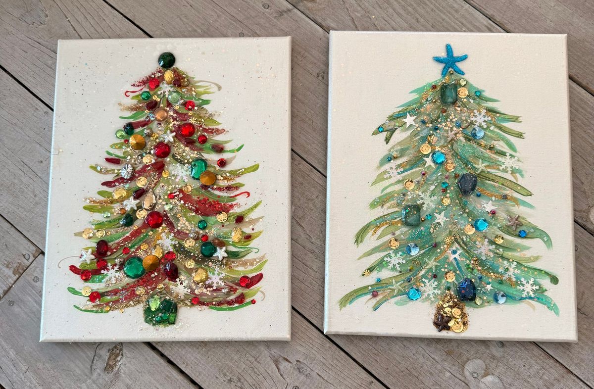 Sparkle and Shine Christmas Tree Resin Workshop