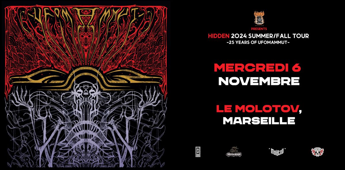 UFOMAMMUT [Stoner Doom - IT] + DAHUZ \u2022 Le Molotov, Marseille