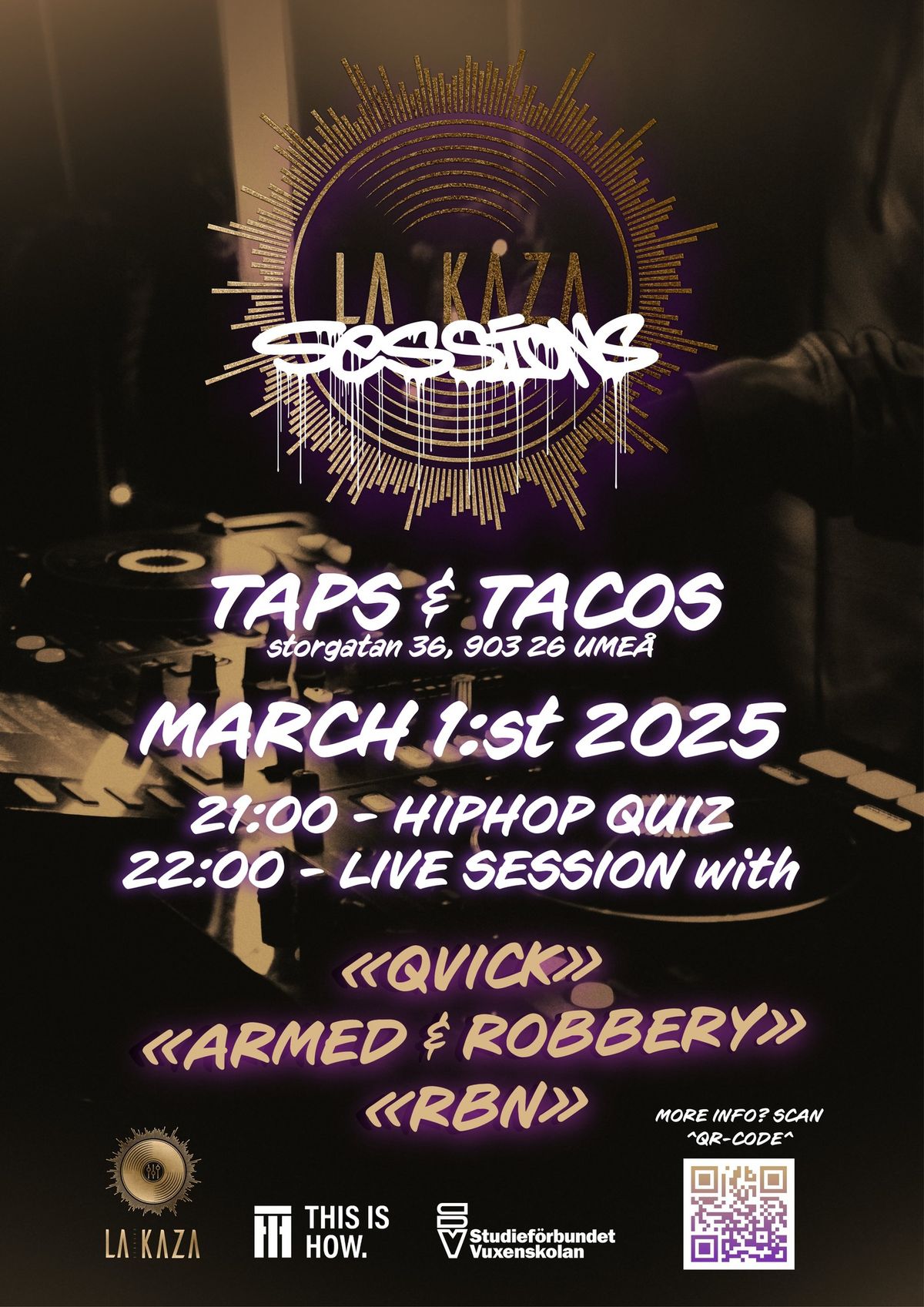 La Kaza Sessions @ Taps&Tacos!