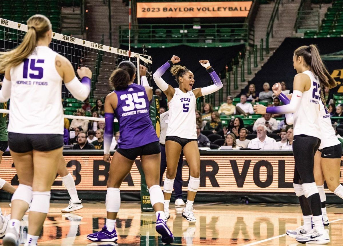 TCU Horned Frogs at Baylor Bears Womens Volleyball