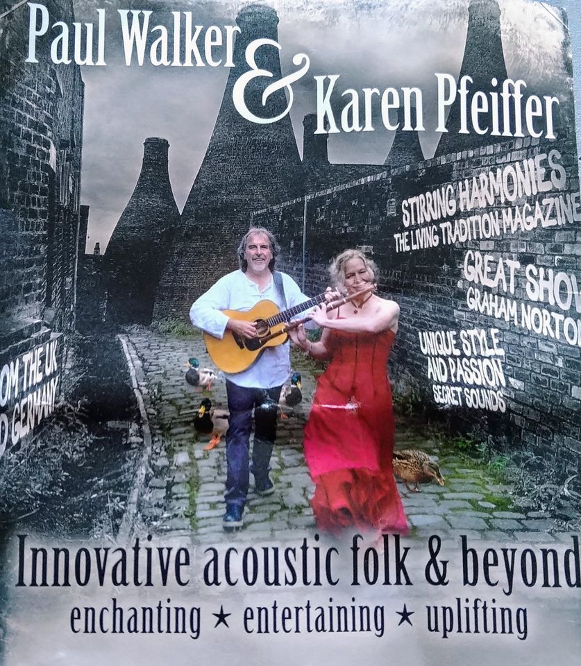 Ayr Phoenix Folk Club Presents: Paul Walker and Karen Pfeiffer, Ayr Ex ...