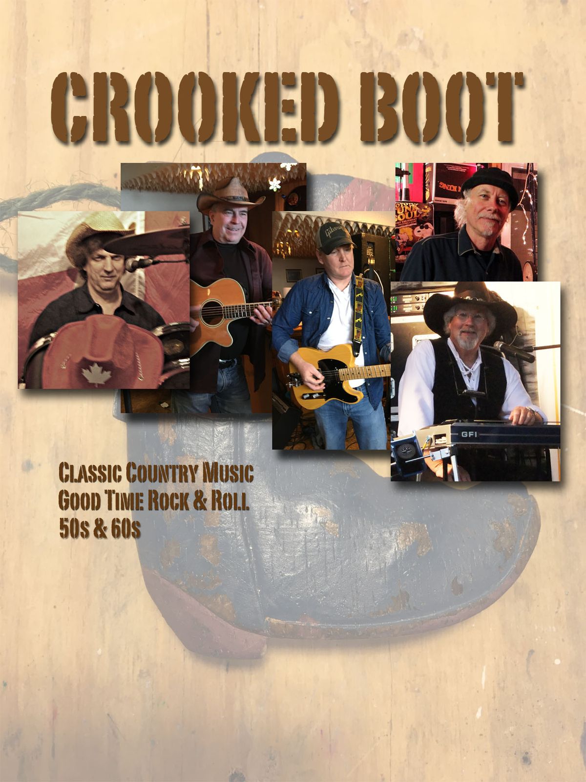 Peterborough Legion presents Crooked Boot