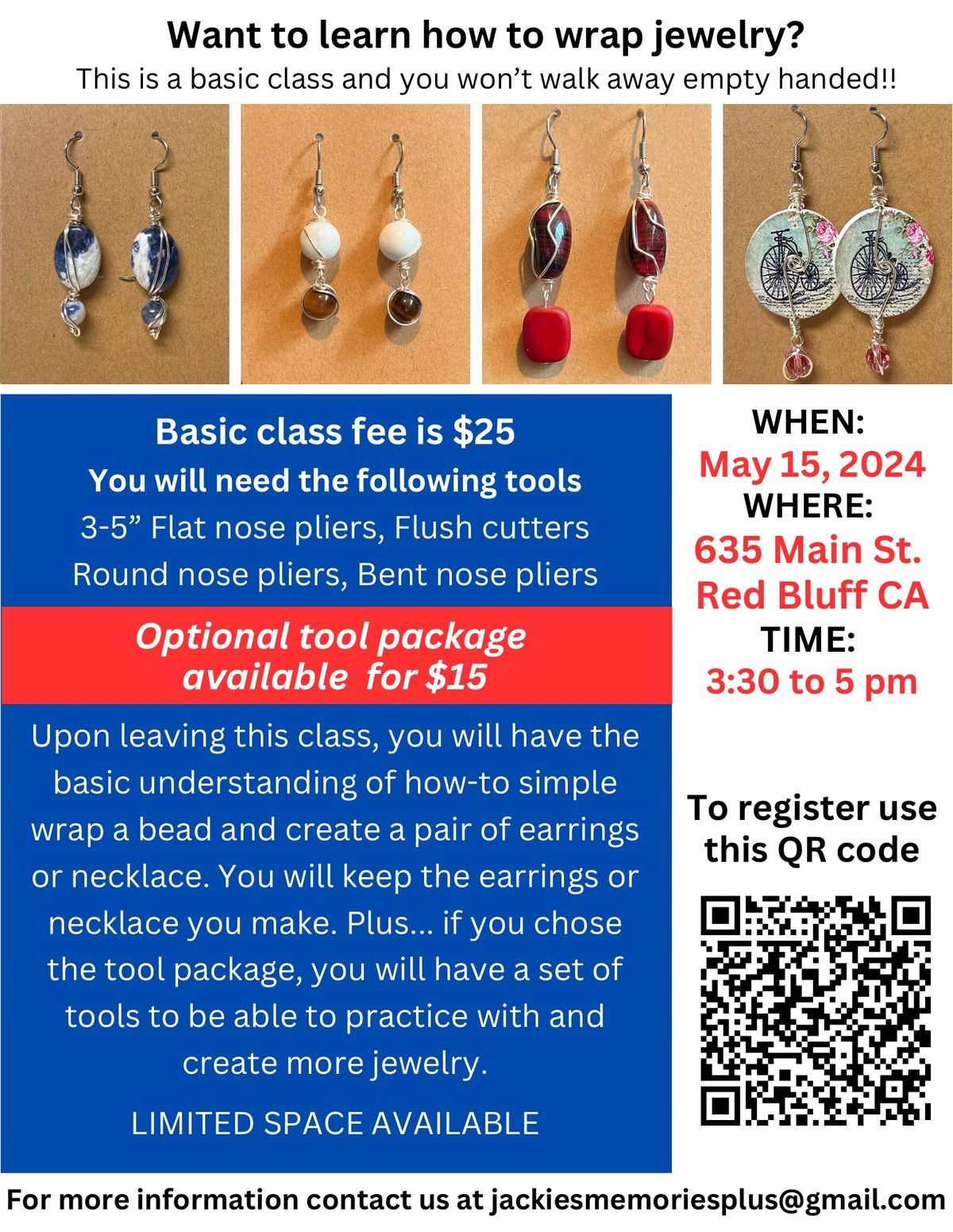Beginners Wire Wrapping Class