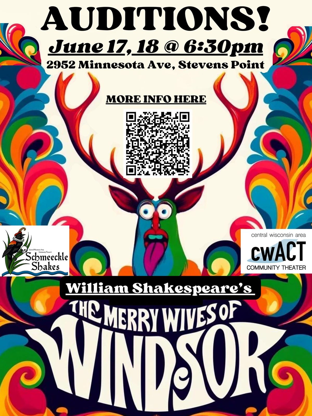 Auditions - The Merry Wives of Windsor - Schmeeckle Shakes