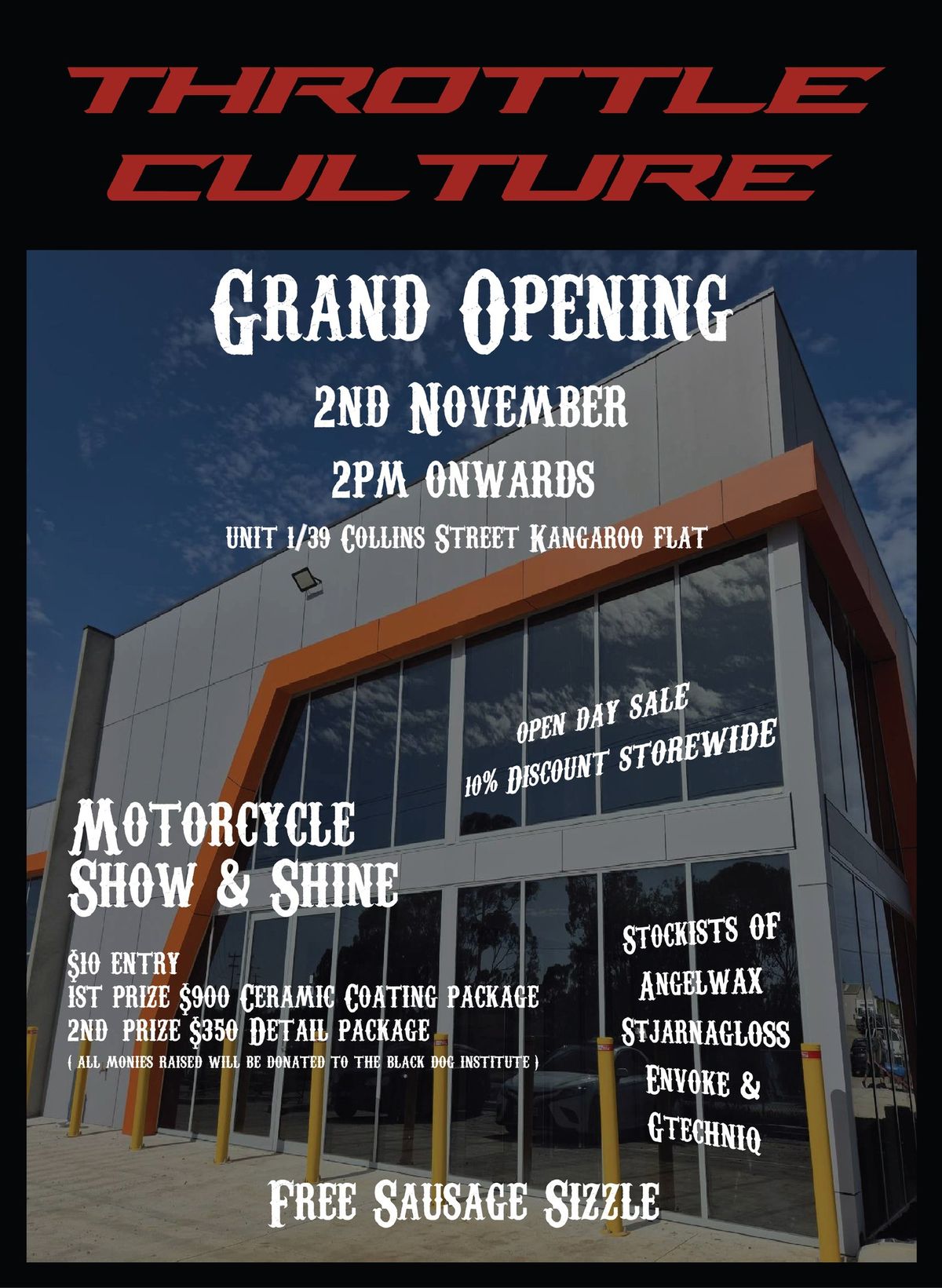 Grand Opening of Throttle Culture