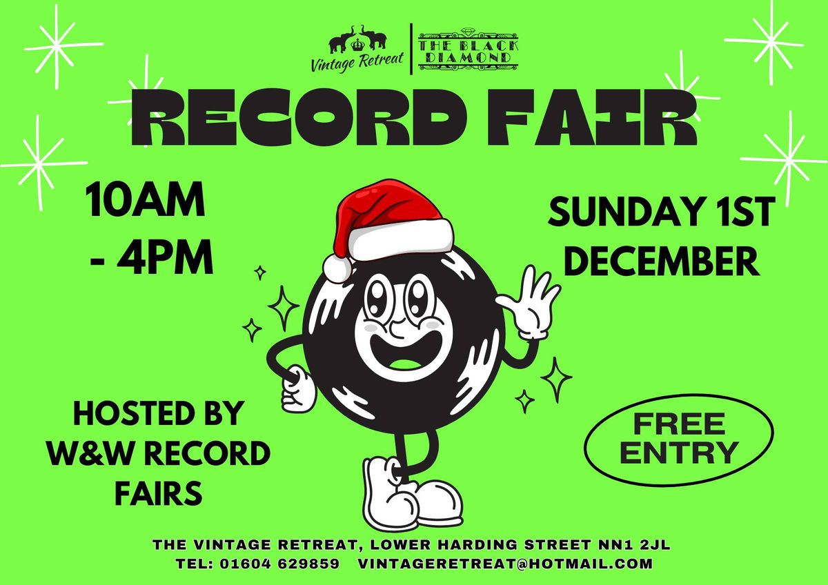 Record Fair hosted by W&W Record Fairs