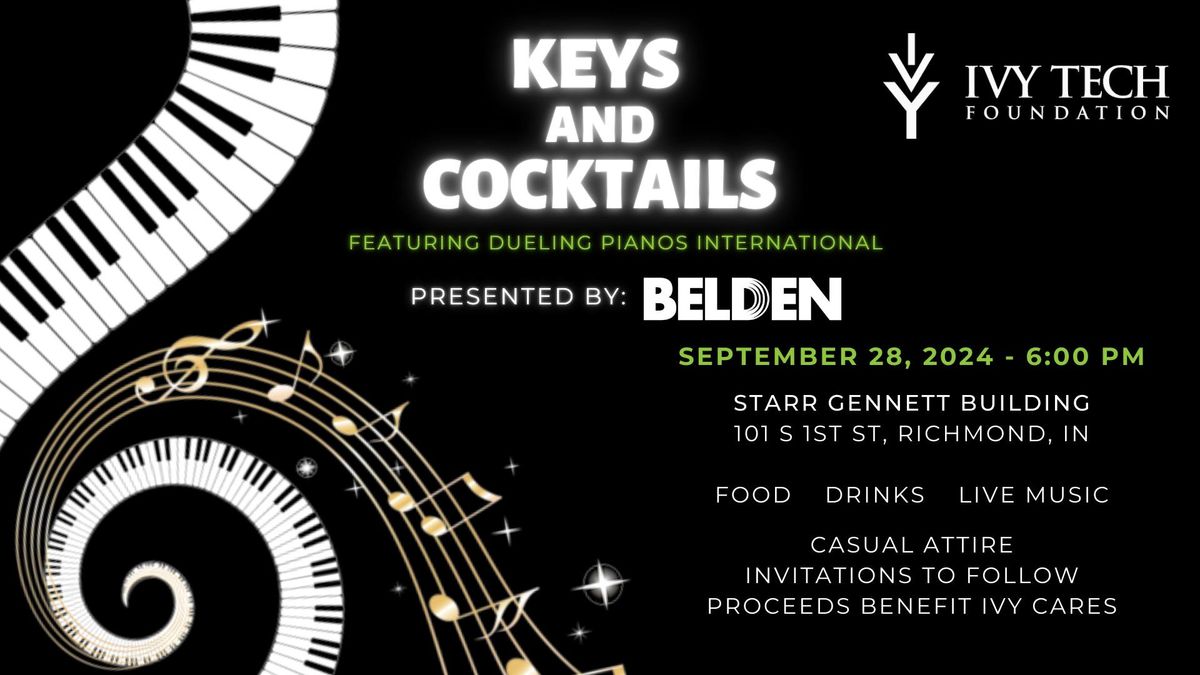 Keys & Cocktails, Featuring Dueling Pianos International