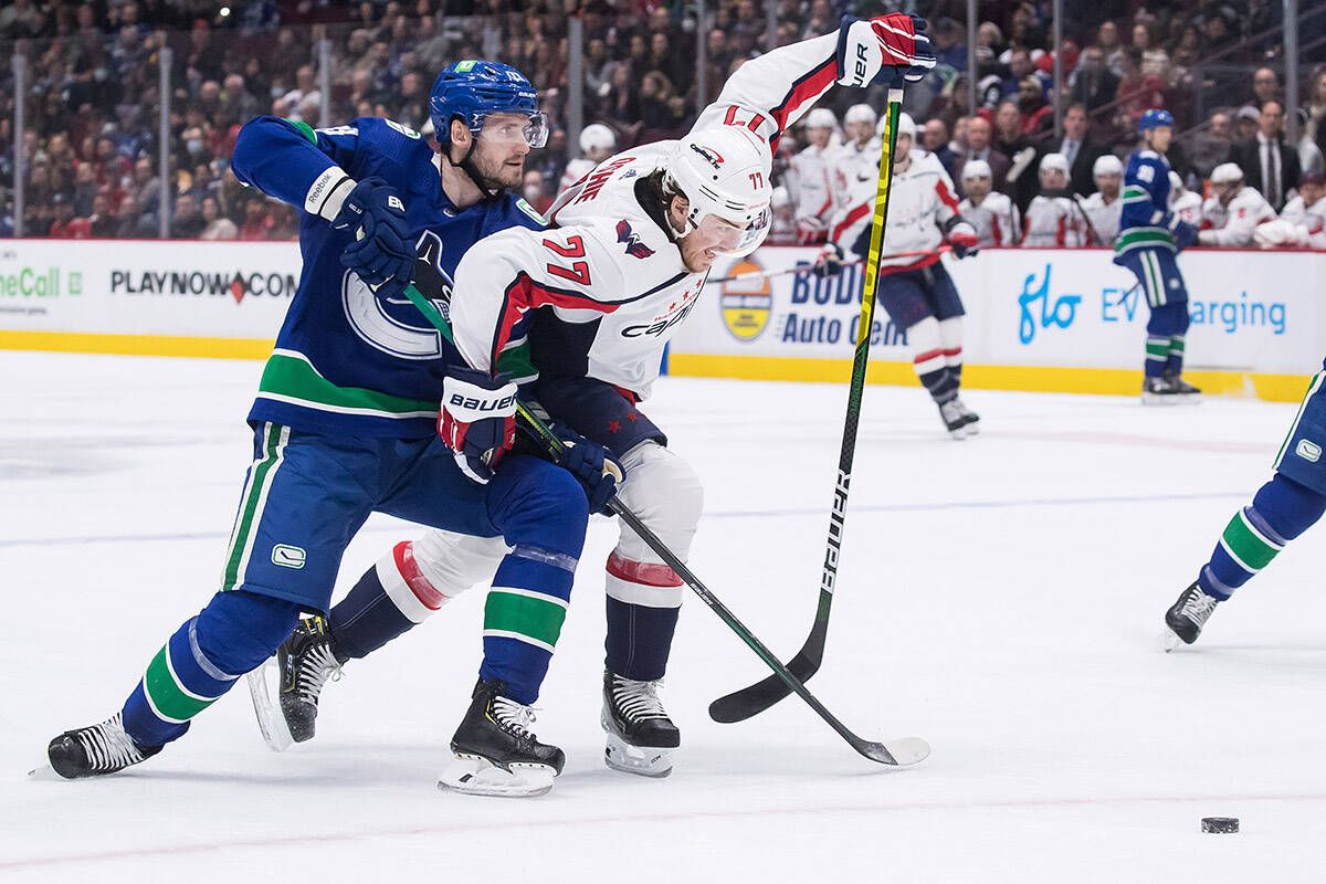 Washington Capitals at Vancouver Canucks