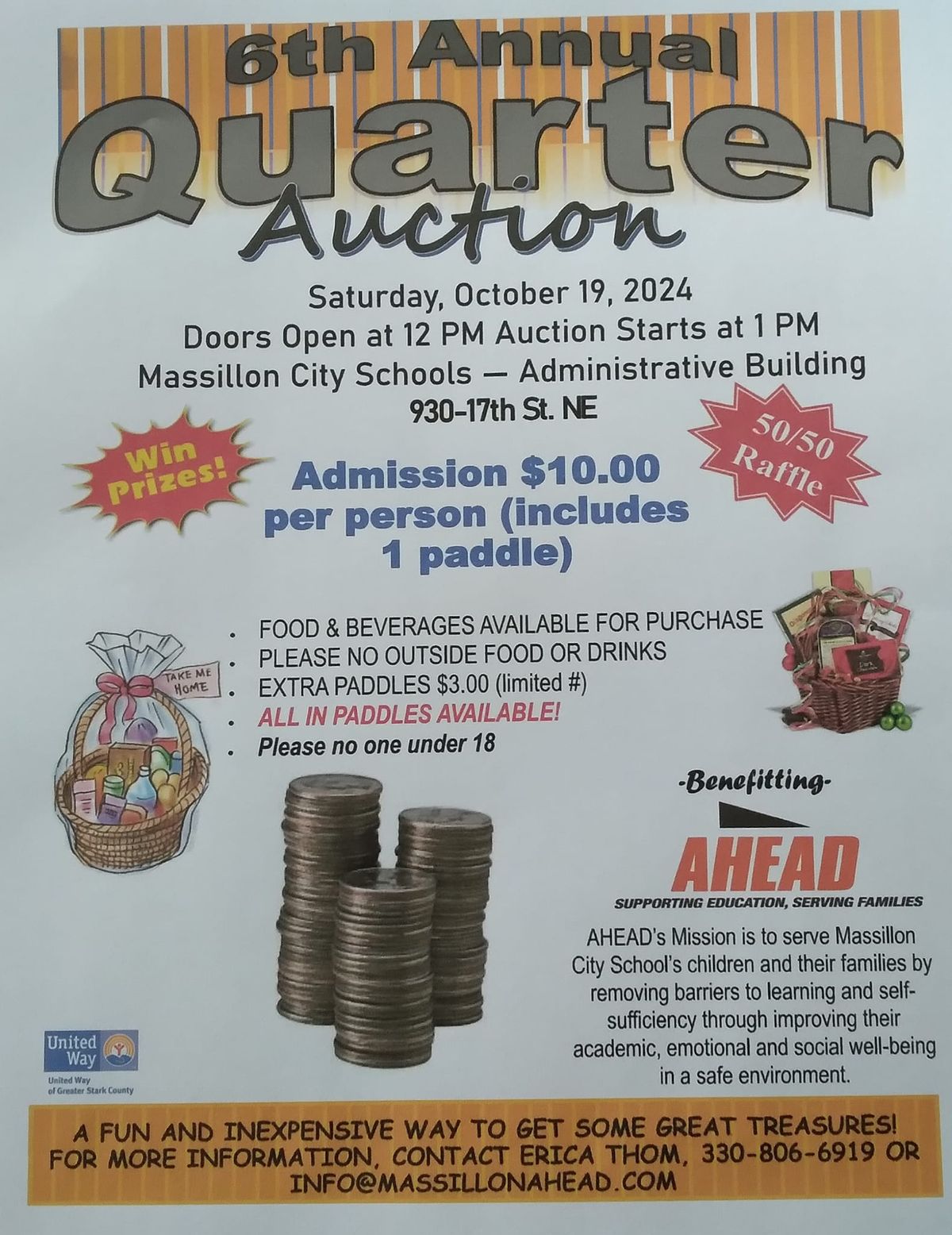 6th Annual Quarter Auction