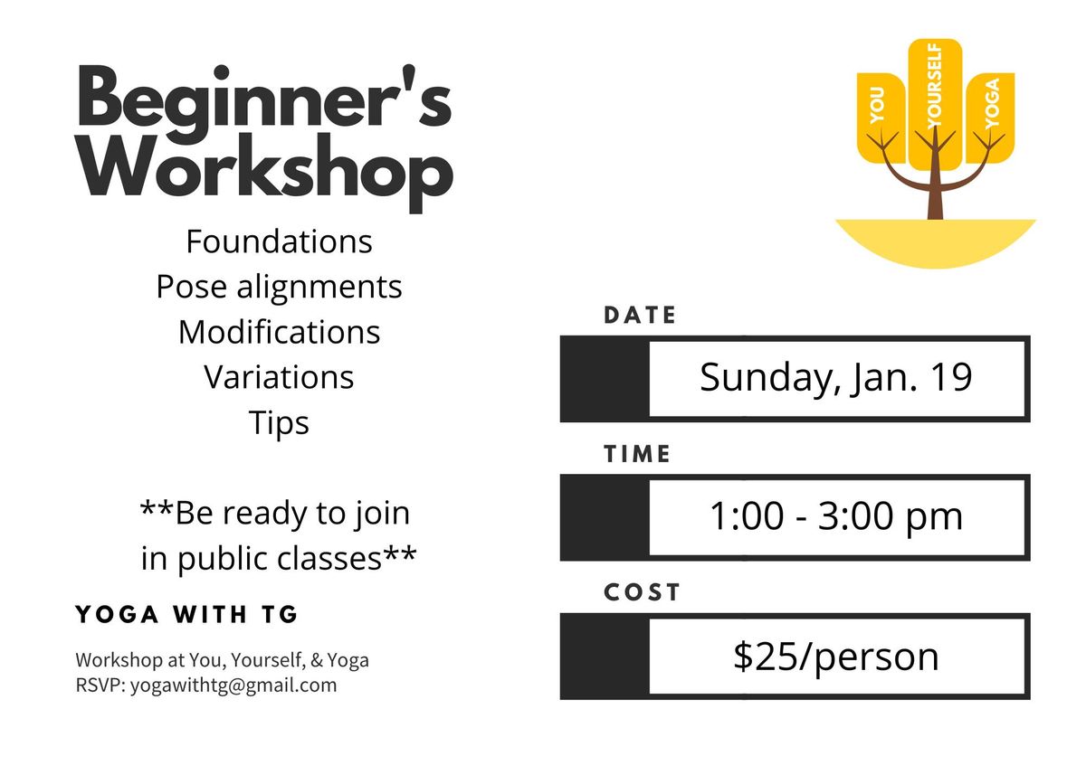 Beginner's Workshop