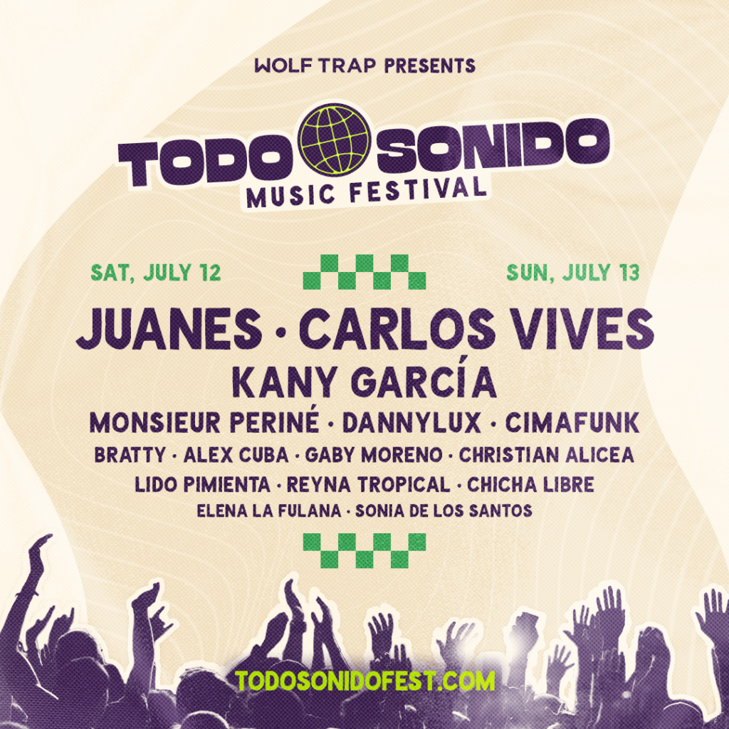 2025 Todo Sonido Festival - Juanes at Filene Center at Wolf Trap