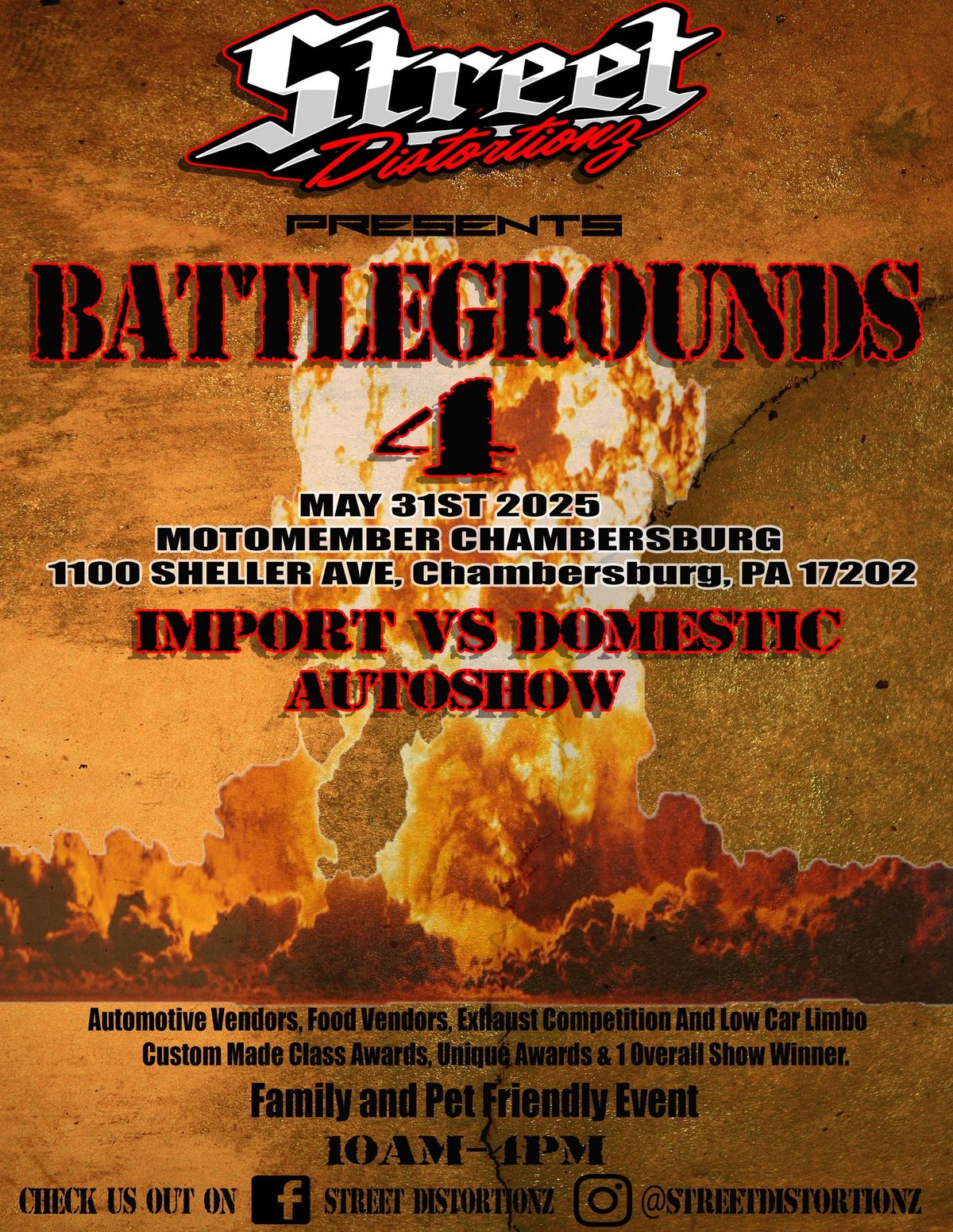 BATTLEGROUNDS 4 IMPORT VS DOMESTIC AUTOSHOW