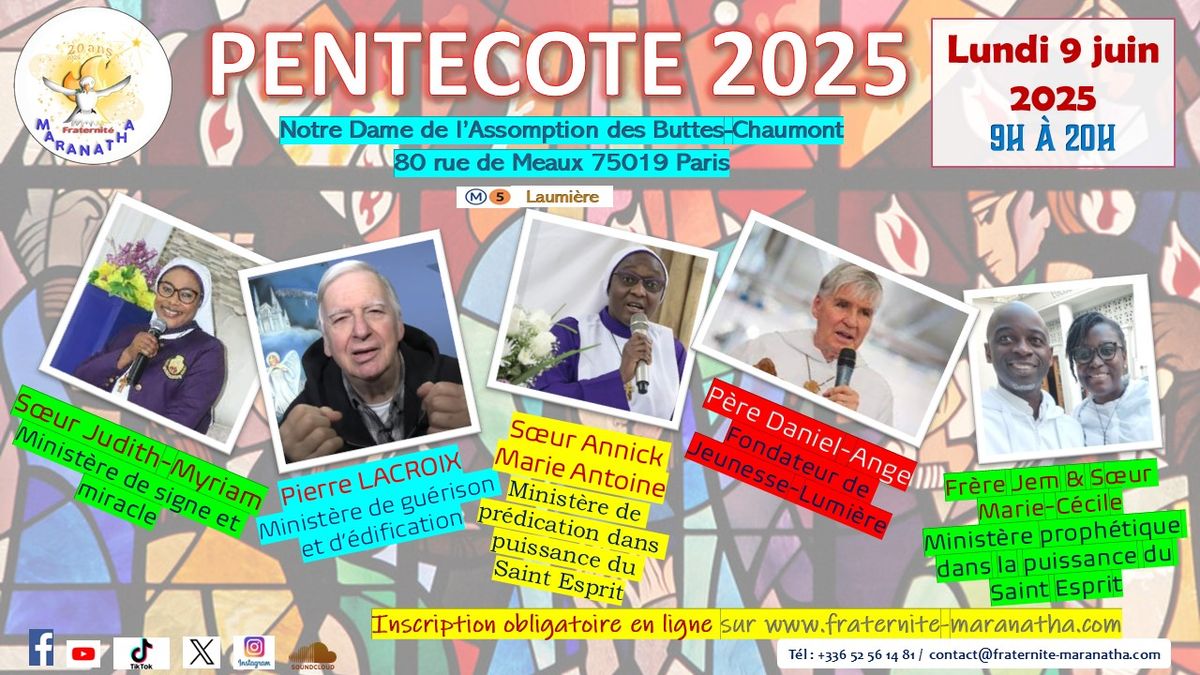 PENTECOTE 2025 : ONCTION & PUISSANCE