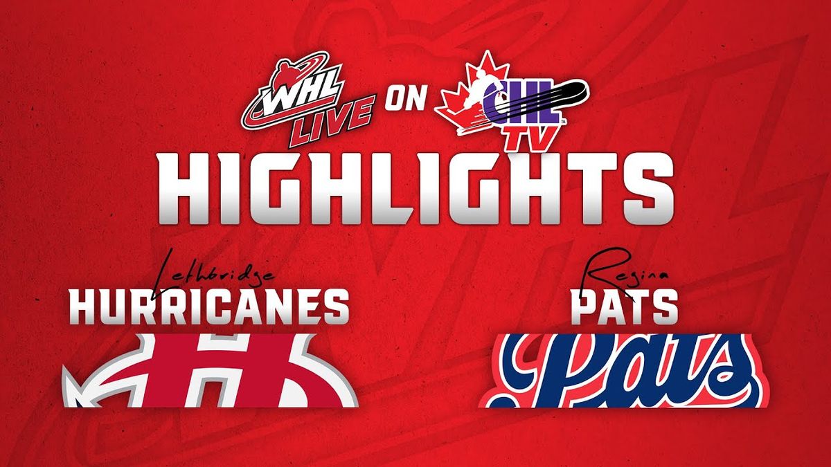 Lethbridge Hurricanes at Regina Pats