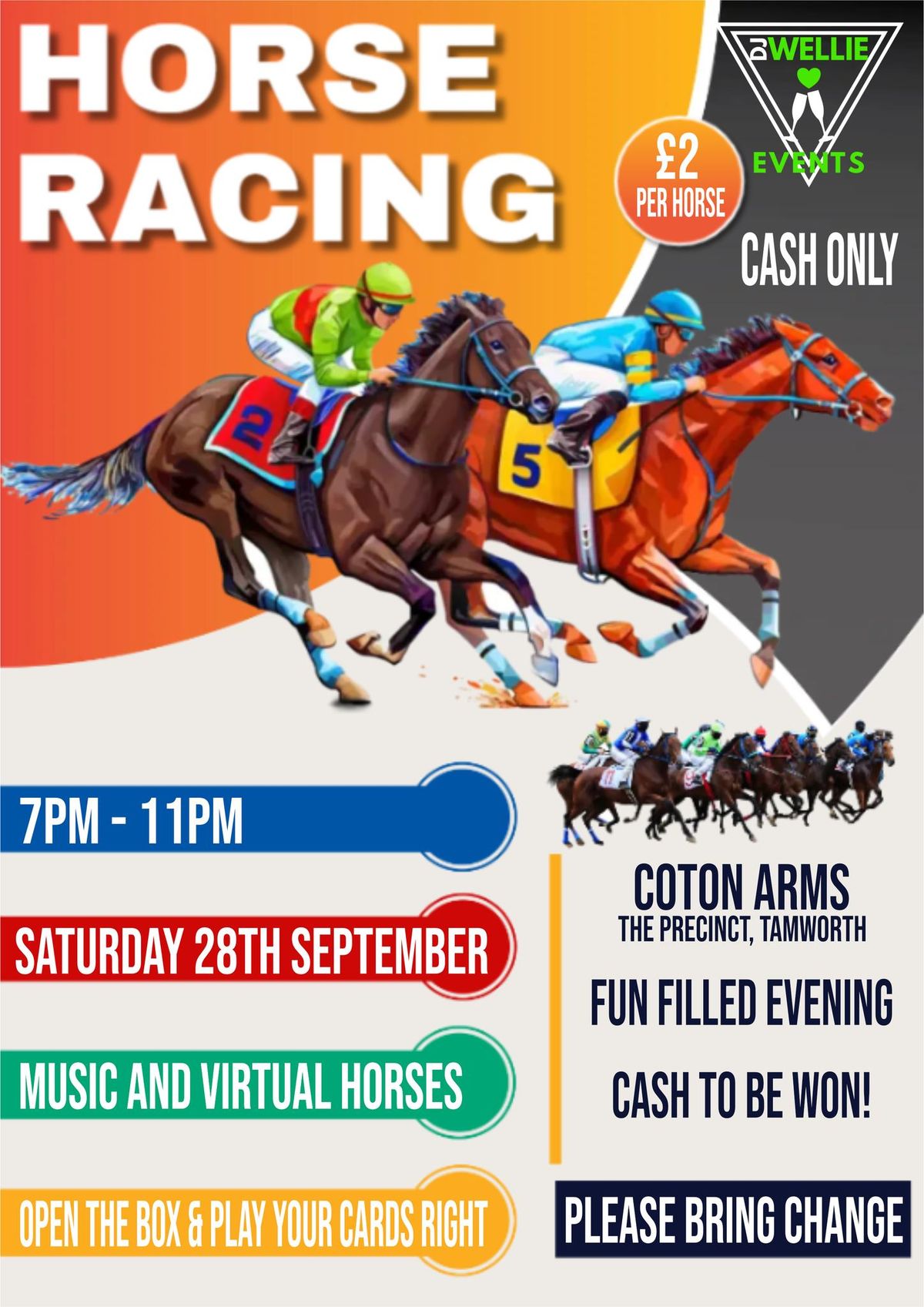 VIRTUAL HORSE RACE EVENING 