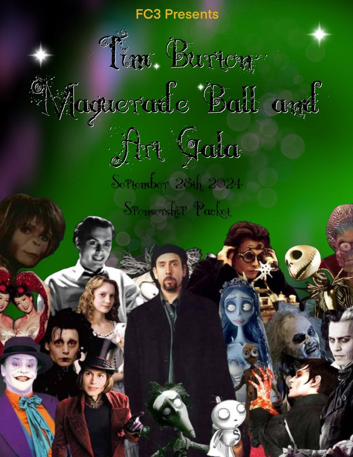 Tim Burton Masquerade Ball