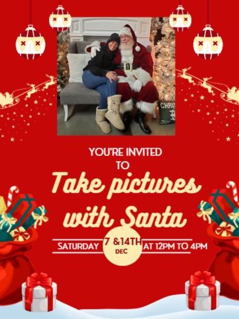 Pictures with Santa 