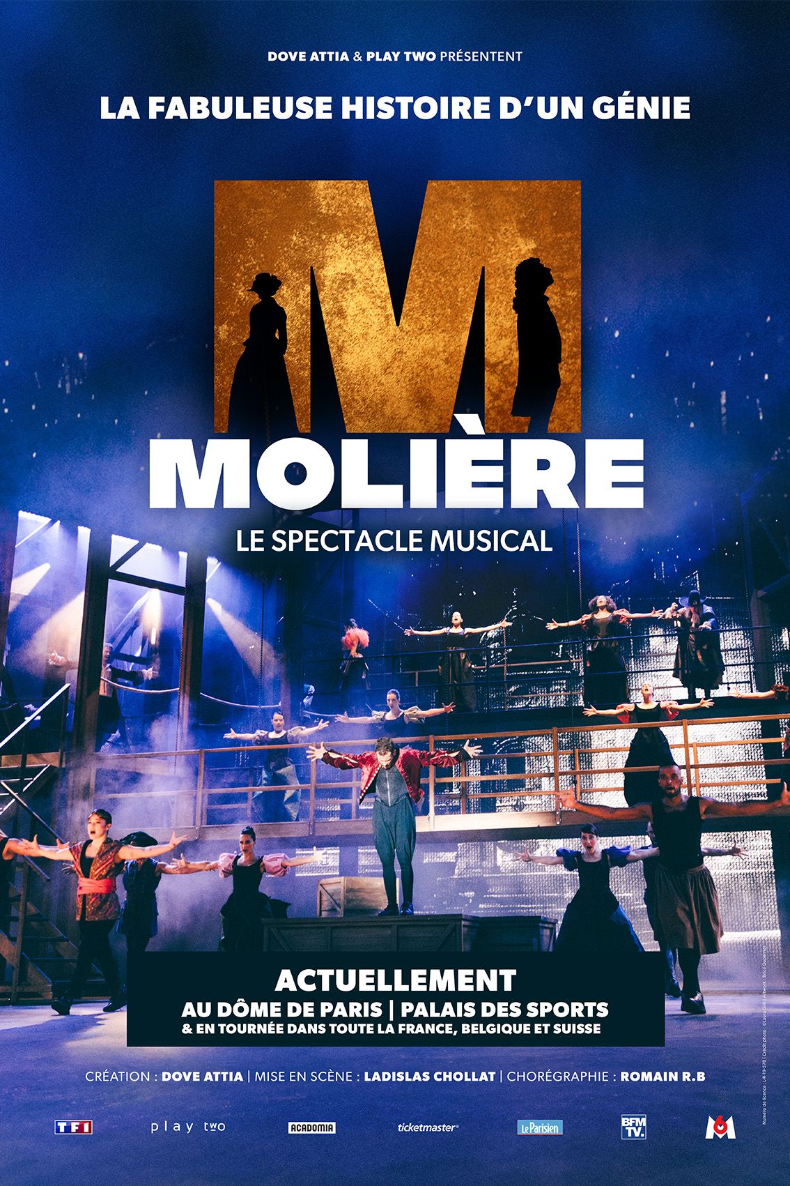 Moli\u00e8re, le spectacle musical \u2022 Z\u00e9nith, Nancy \u2022 01\/02\/25