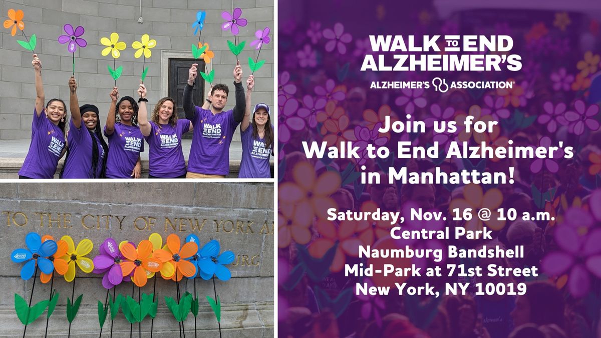 Walk to End Alzheimer's - Manhattan