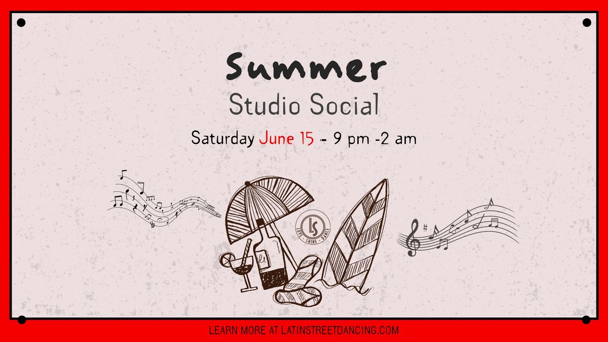 Latin Street Start of the Summer June Social 6\/15