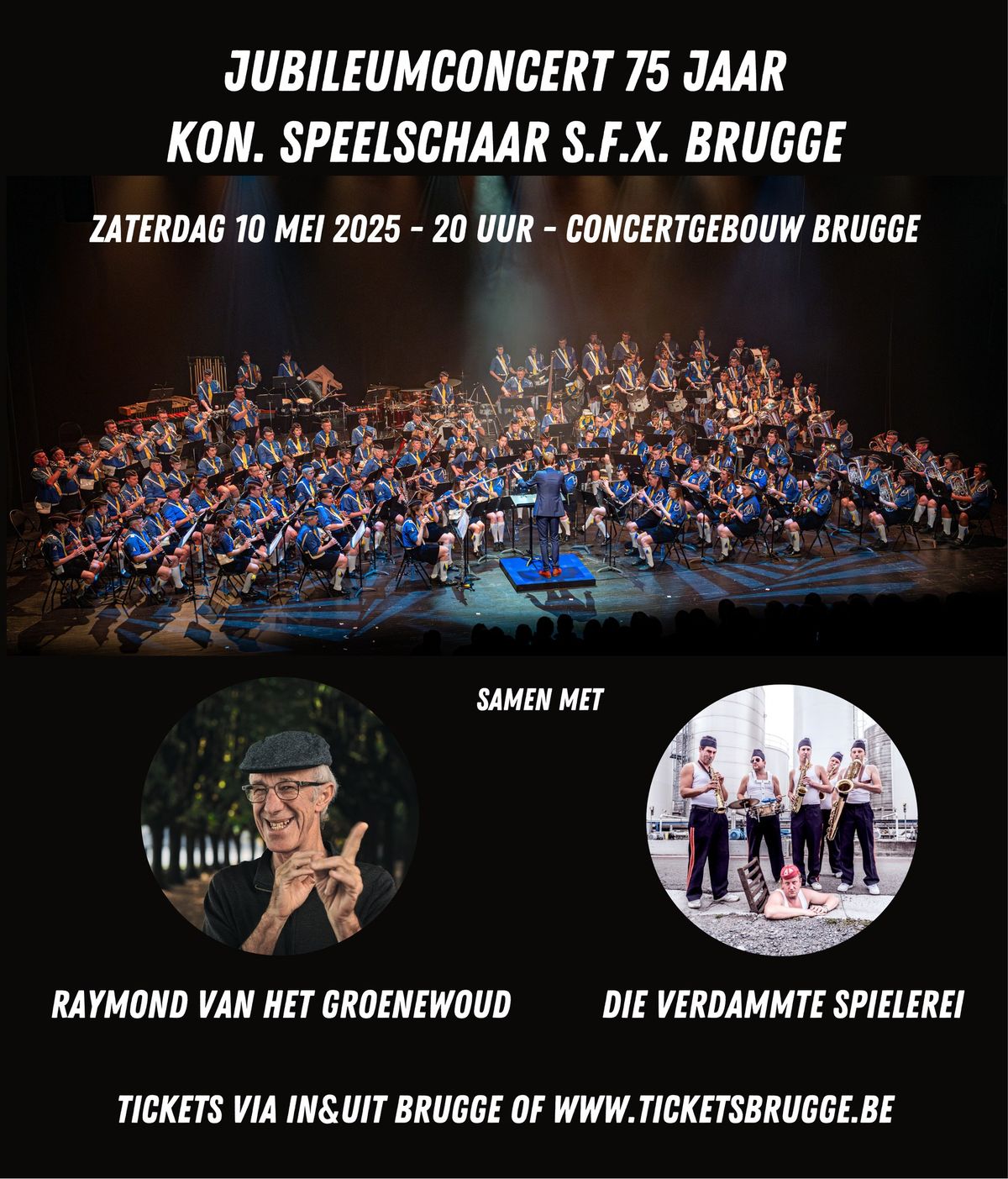 Jubileumconcert 75 jaar Koninklijke Speelschaar S.F.X.