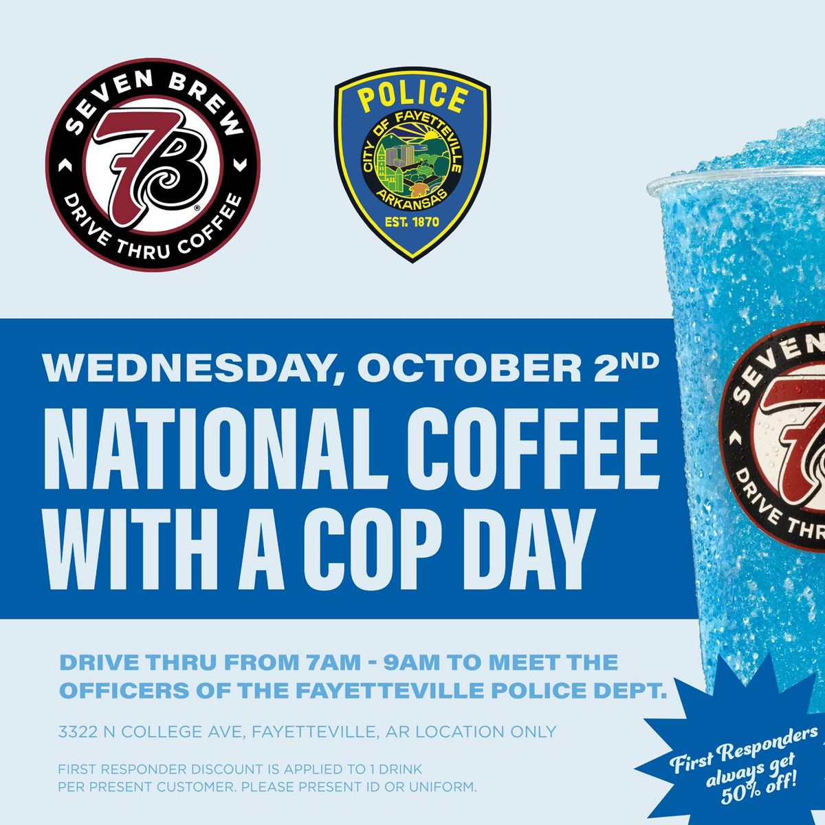 National Coffee with a Cop Day!