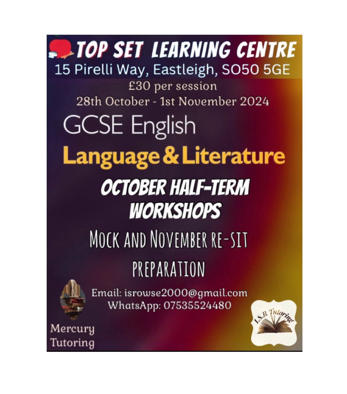 GCSE English Language mock and November re-sit preparation 