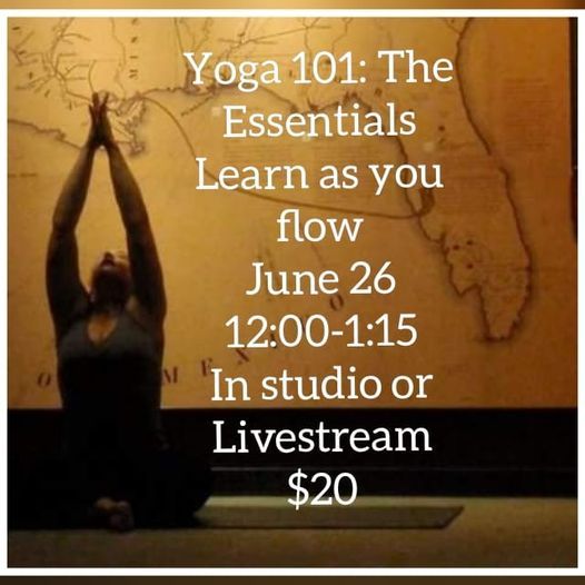 Yoga 101: The Essentials w\/Erin Wheeler at Lucky Cat Yoga