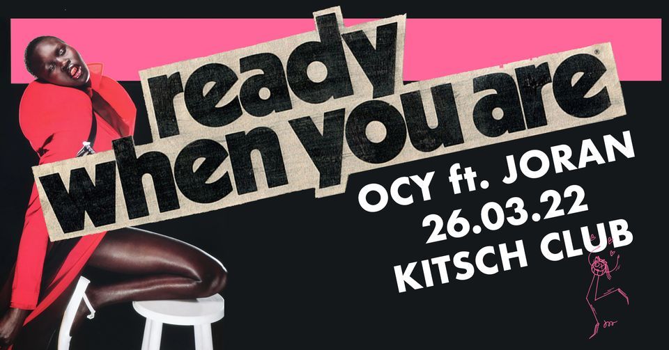 KITSCH CLUB - READY WHEN YOU ARE